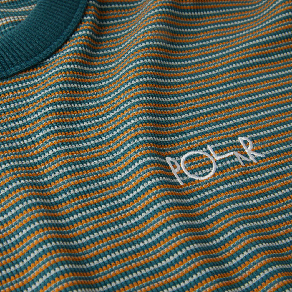 Polar Stripe Tee ( Teal )