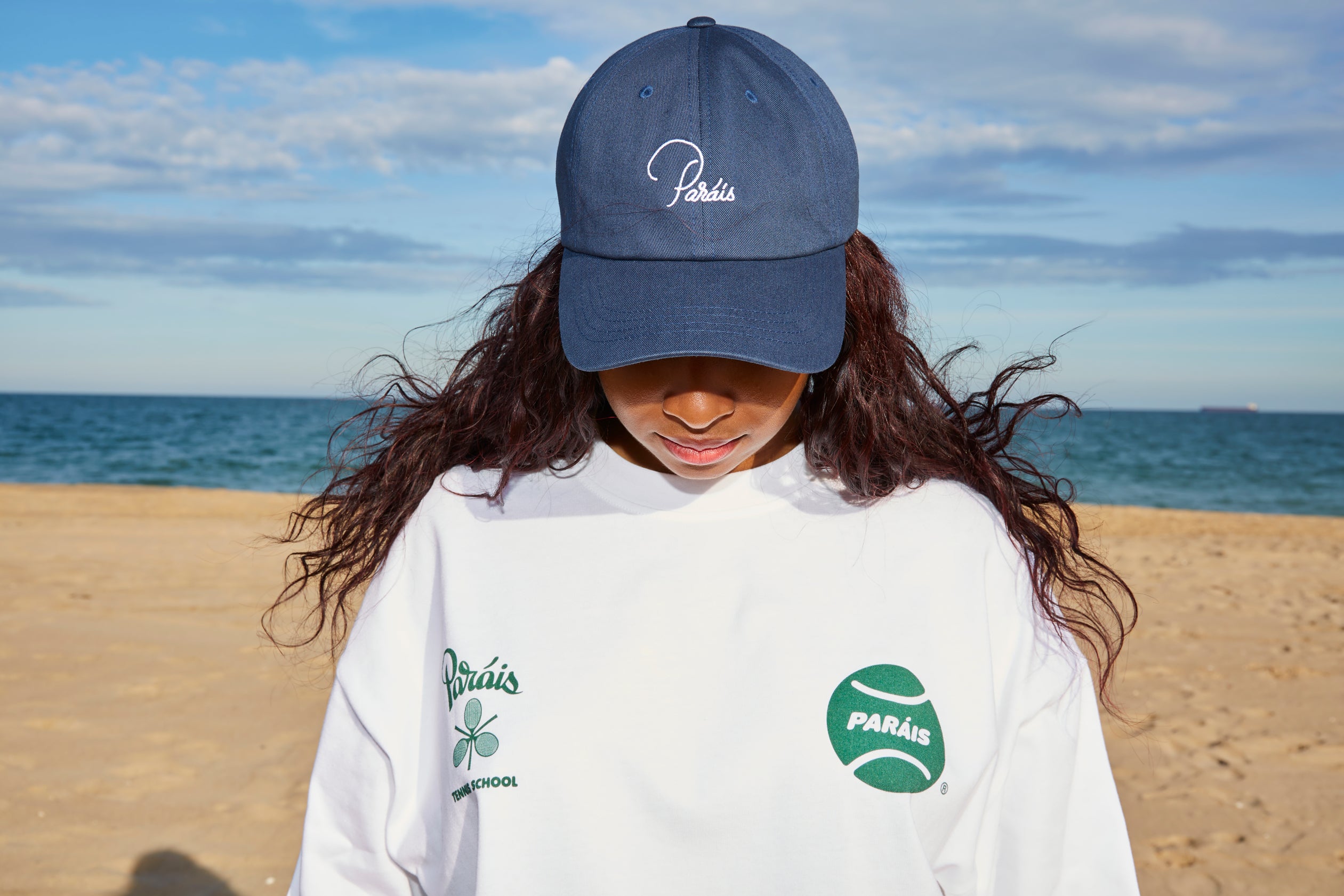 Paráis Classic Script Cap Navy