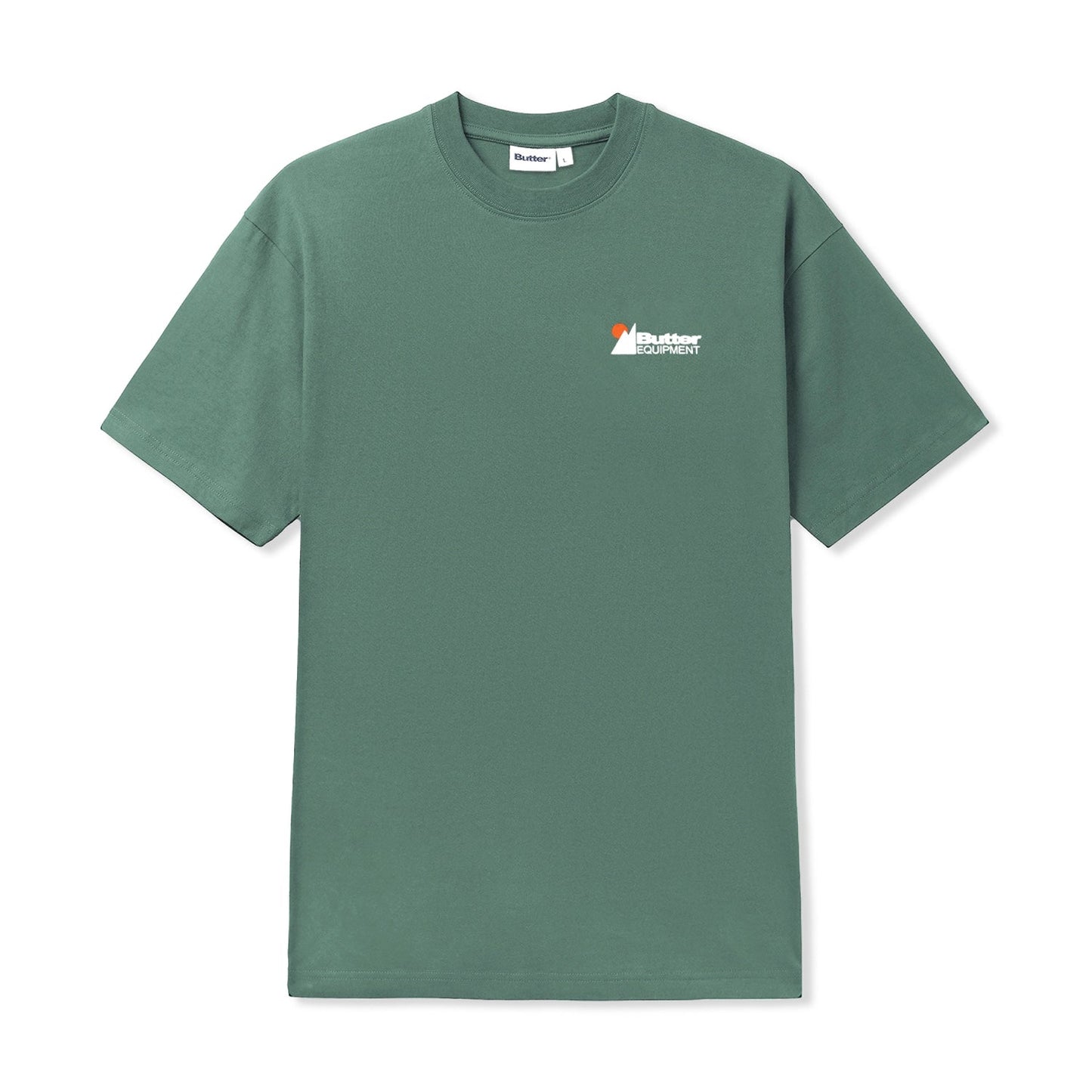 Butter Equipment Pigment Dye Tee Jungle Green