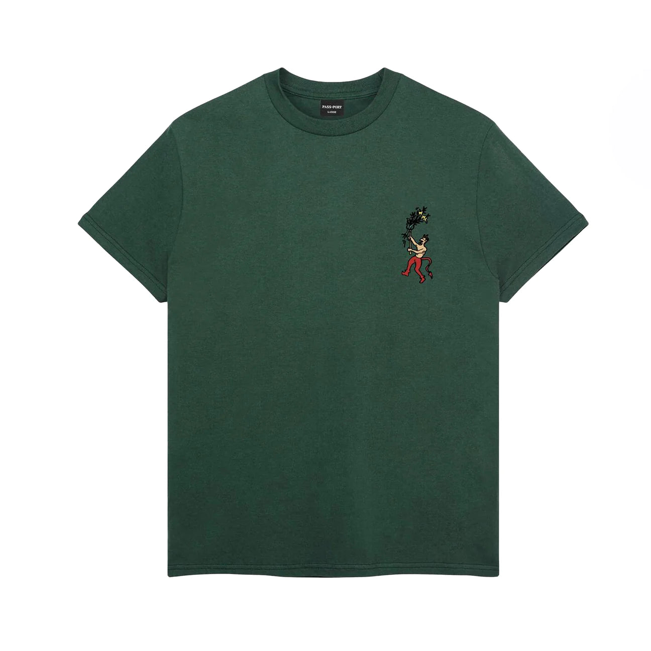 Passport Gardening Tee Forest Green