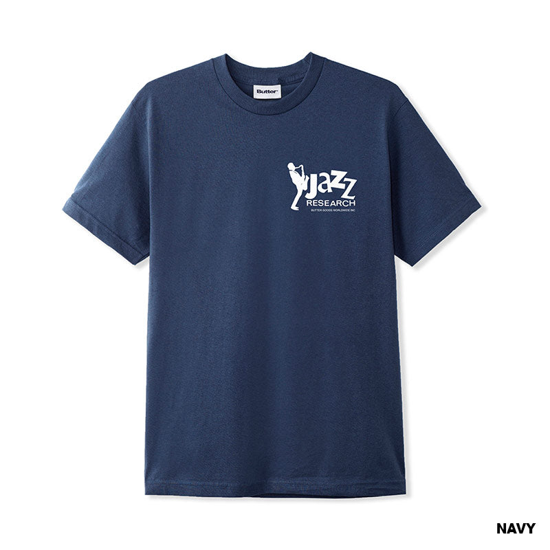 Butter Jazz Research Tee Navy