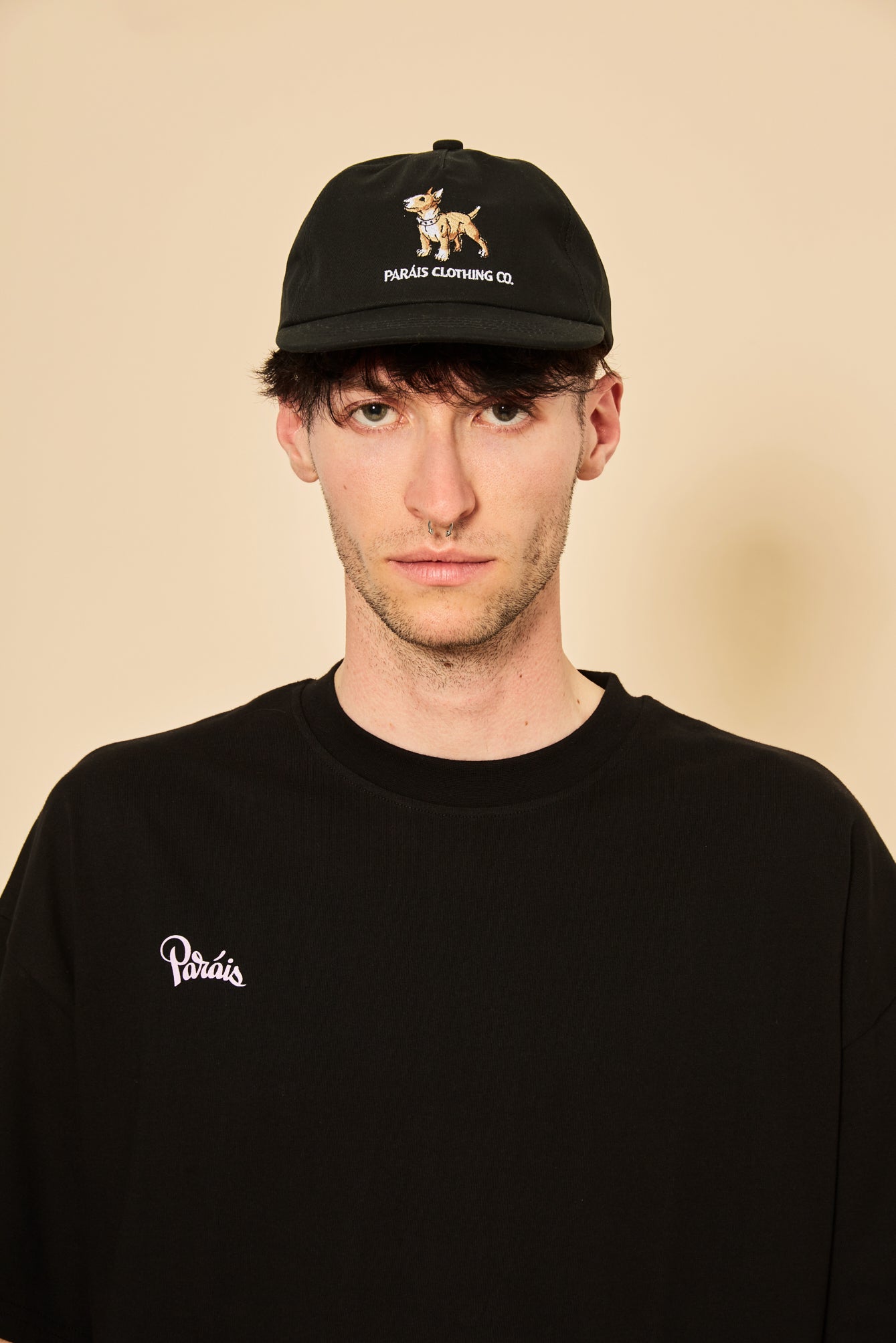 Paráis Mini Bull Cap in Black