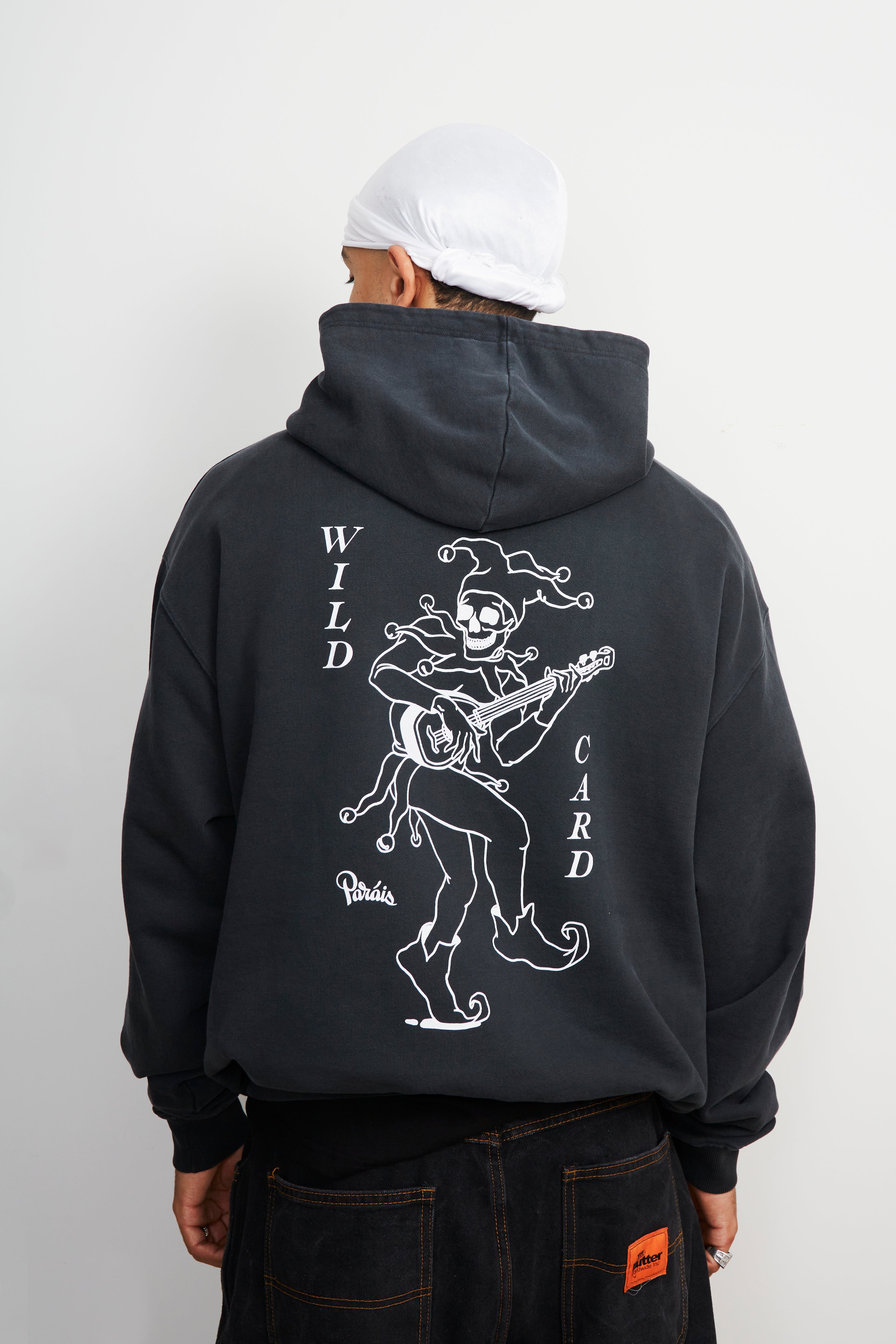 Paráis Wild Card ( Vintage Black ) Hoodie