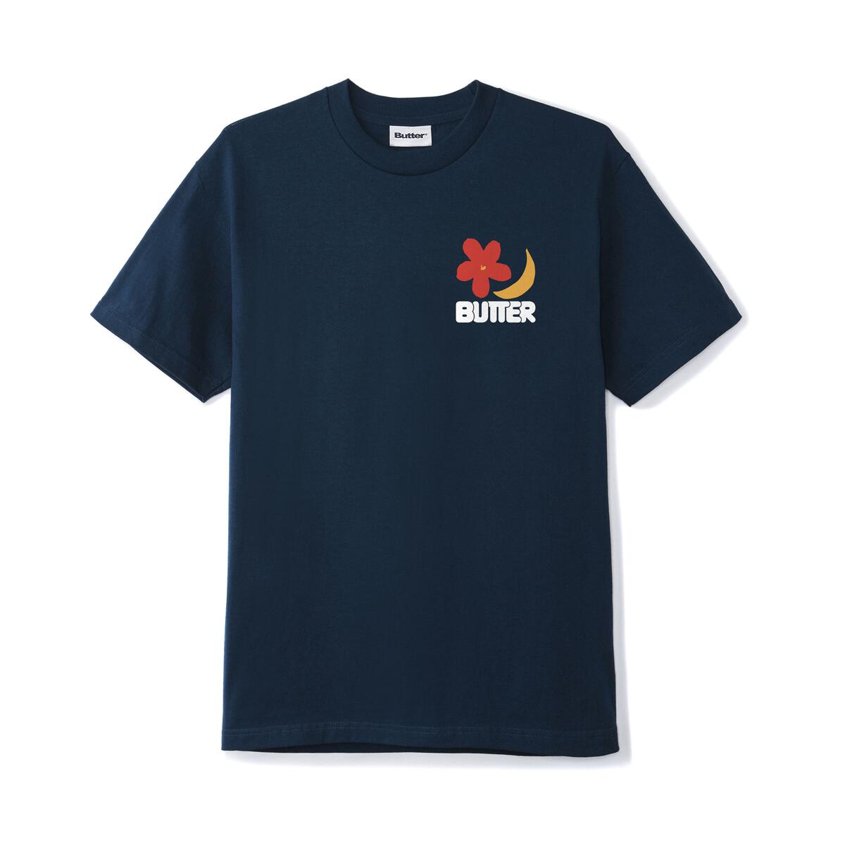 Butter Simple Materials Tee Navy