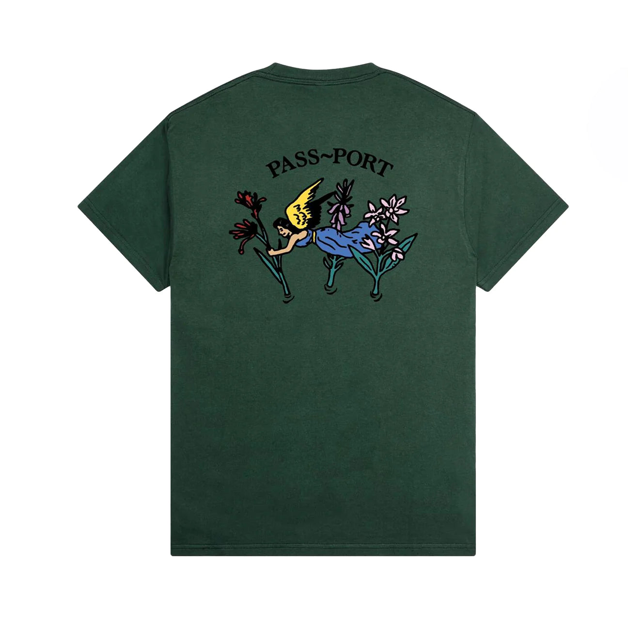 Passport Gardening Tee Forest Green