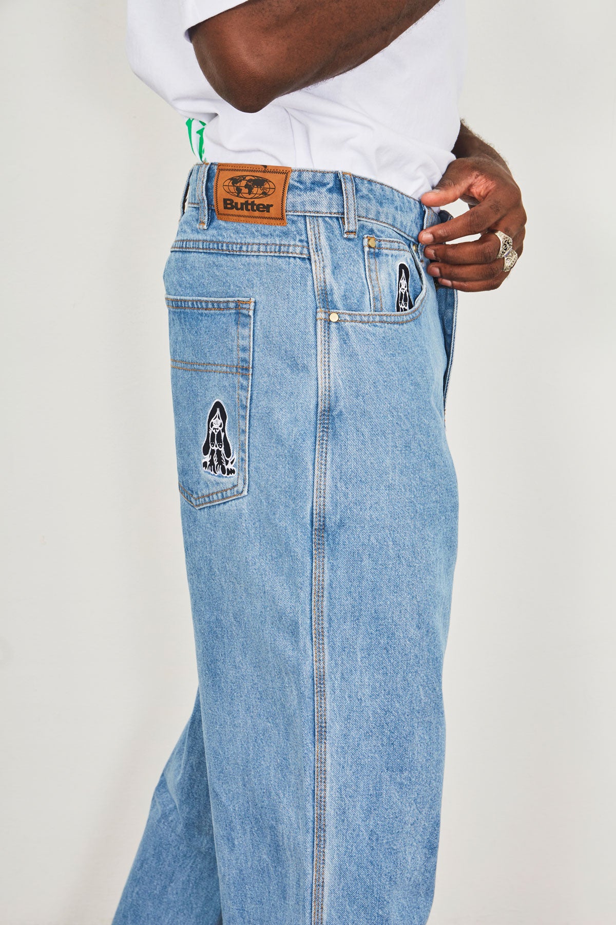 Butter Hound Denim Jeans Light Blue