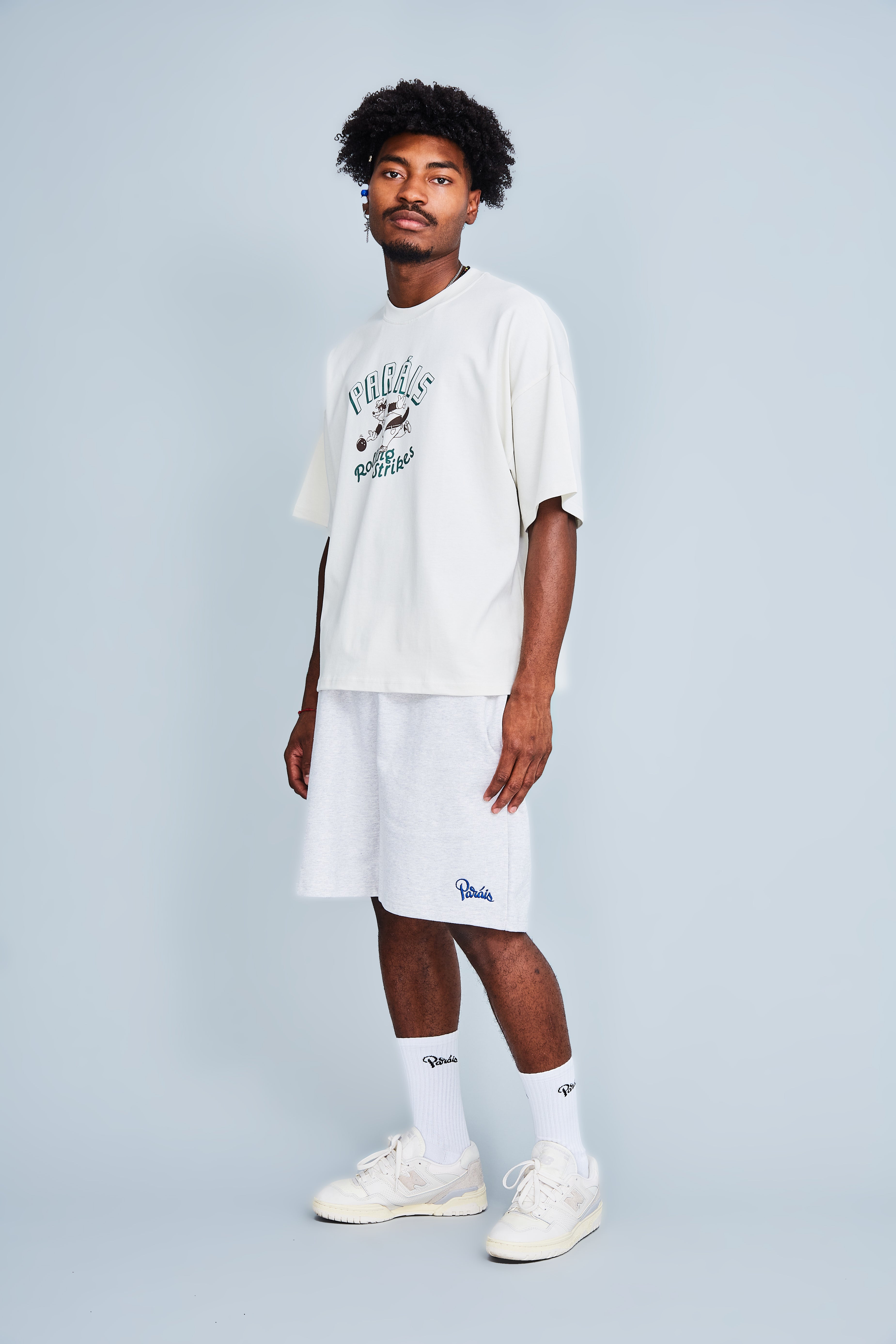 Paráis Sweatshort ( Ash Gray )