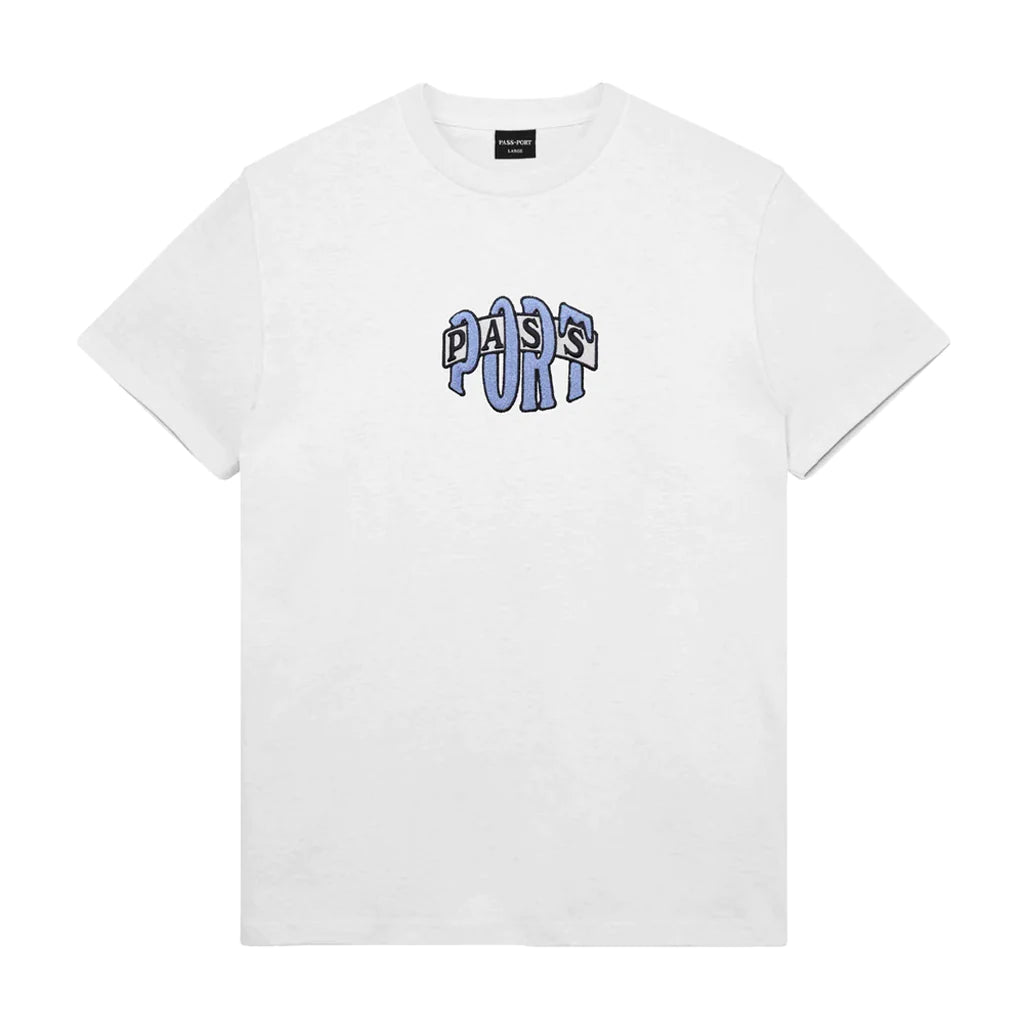 Passport Bulb Logo Tee White