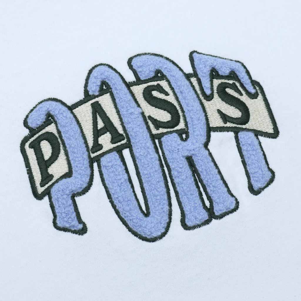 Passport Bulb Logo Tee White