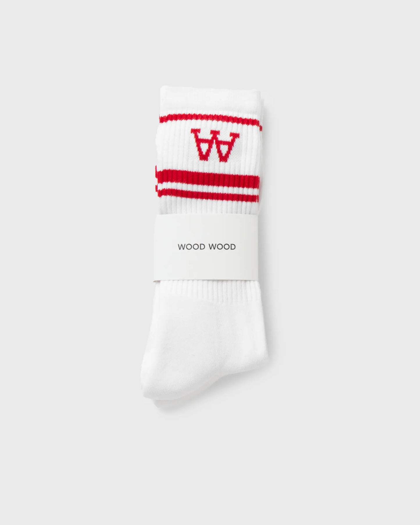 Wood Wood 2 Pack Socks White