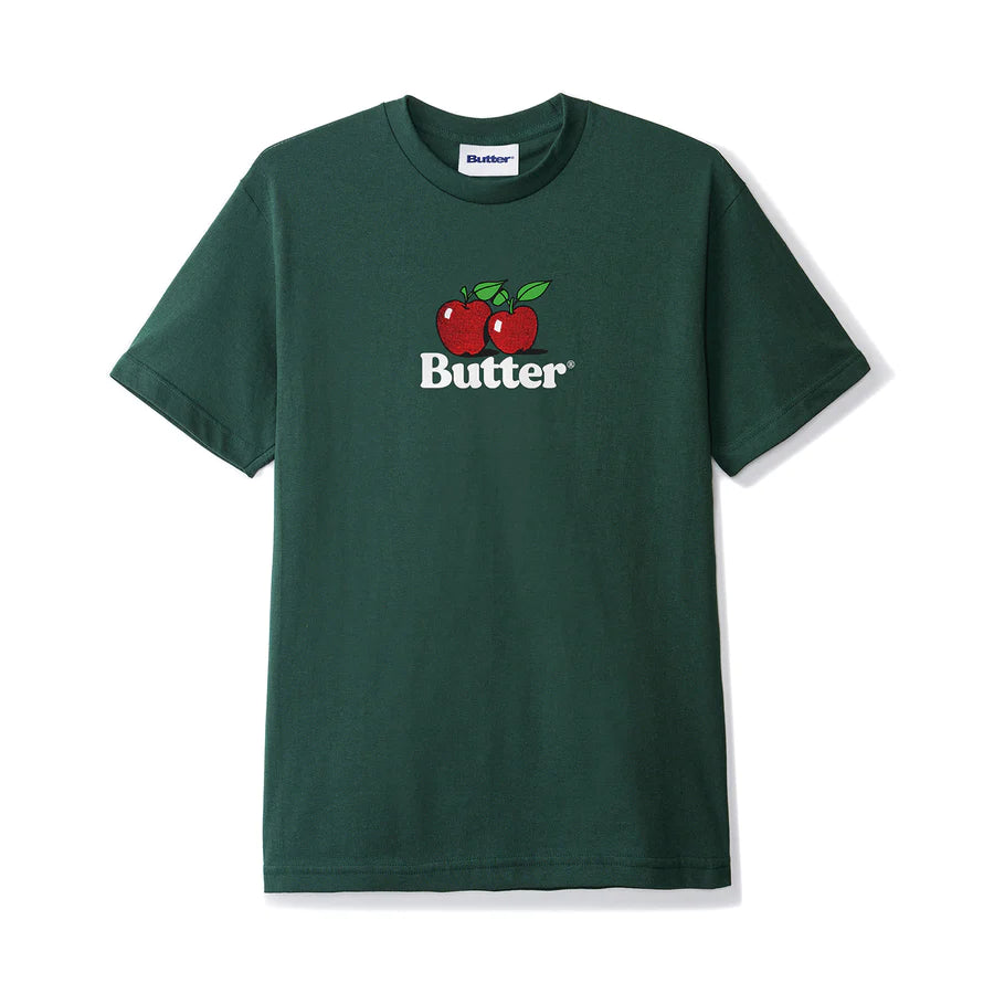 Butter Apples Logo Tee Green