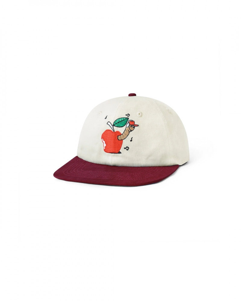 Butter Worm 6 Panel Cap / Burgundy