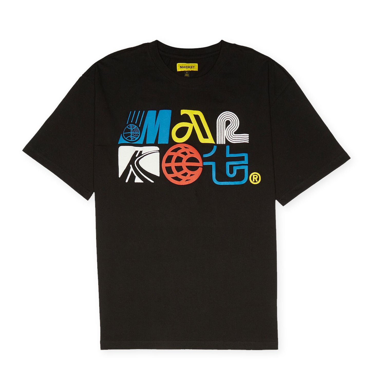 Market Air Transit Puff Tee Black