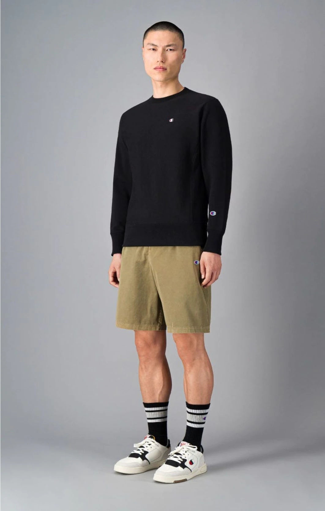 Champion Reverse Wave Sweatshirt Black
