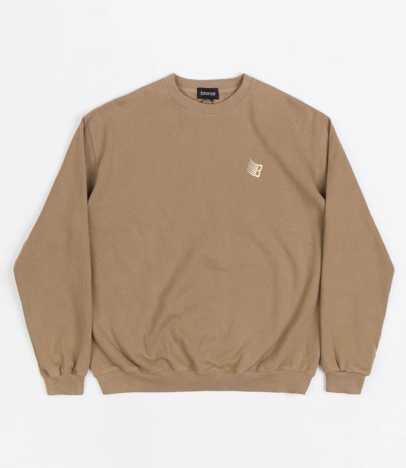 Bronze 56K B Logo Crewneck Light Brown