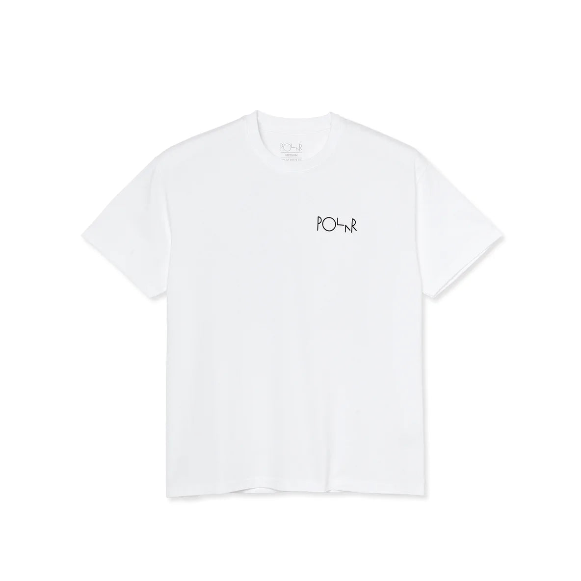 Polar Skate Stroke Logo T-shirt White
