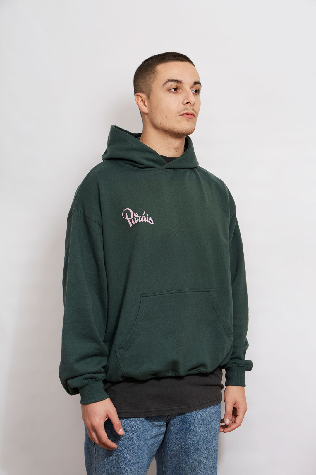 Paráis Guardian Hoodie Forest Green