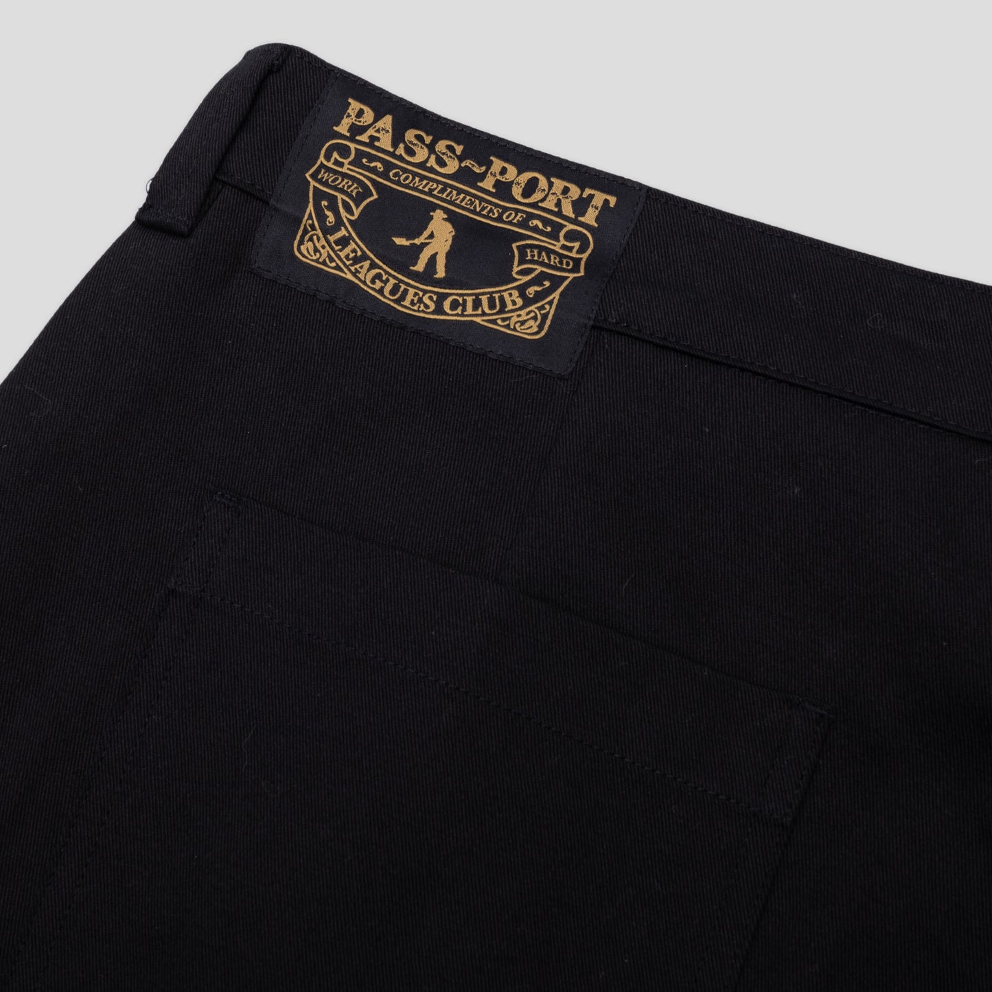 Passport Leagues Pant Black