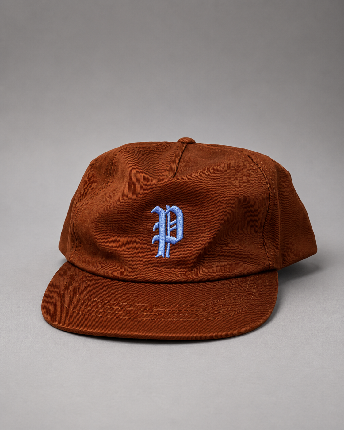 Paráis Embroidered Unstructured Cap Cinnamon Brown