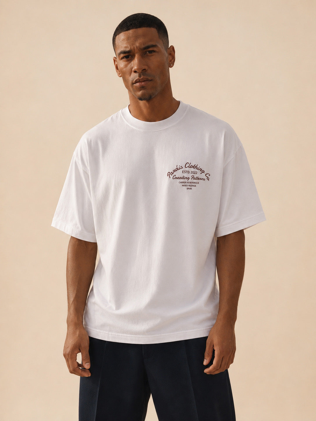 Paráis Patterns White T-shirt