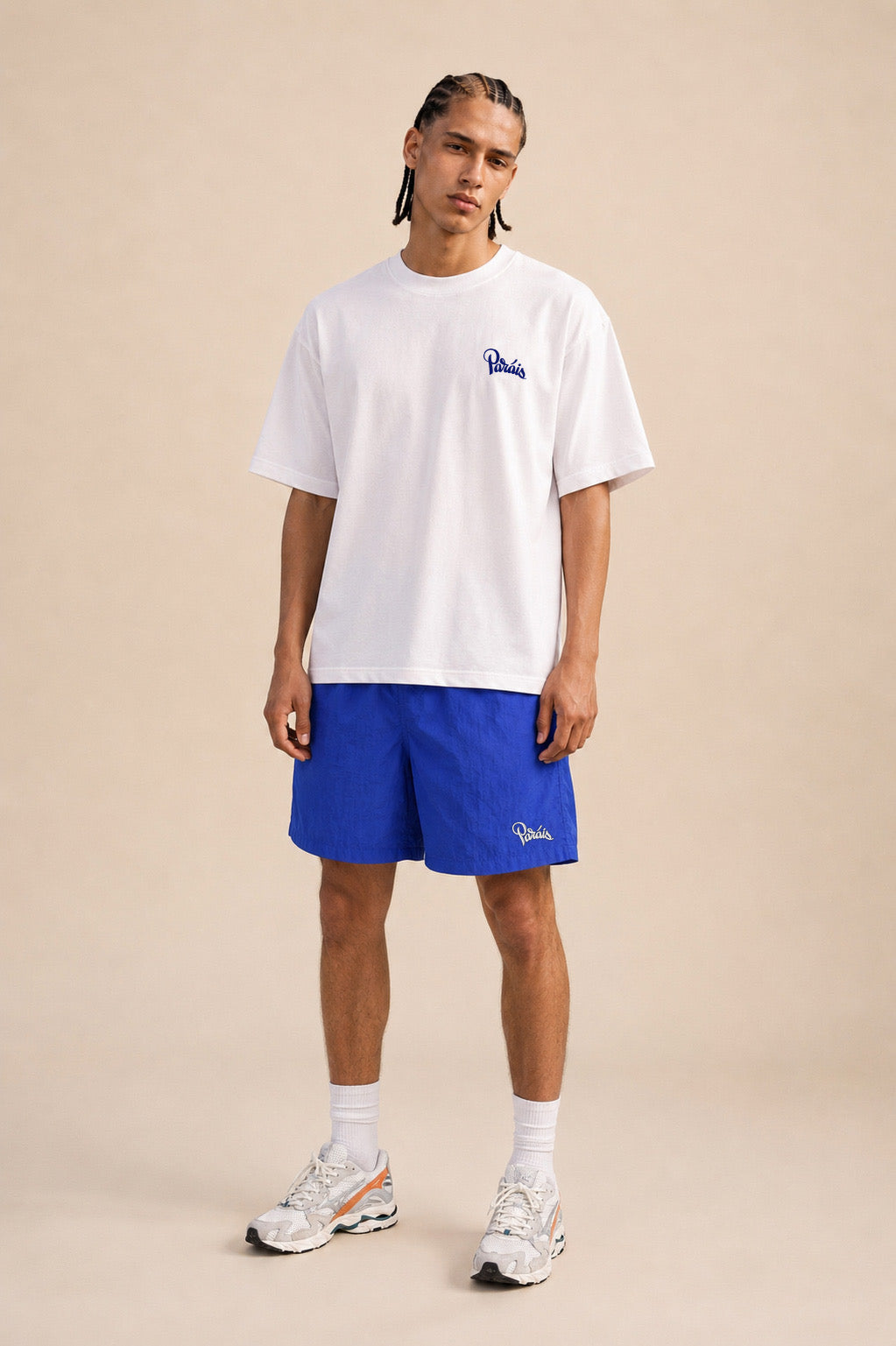 Paráis Cobalt Blue Nylon Swim Shorts