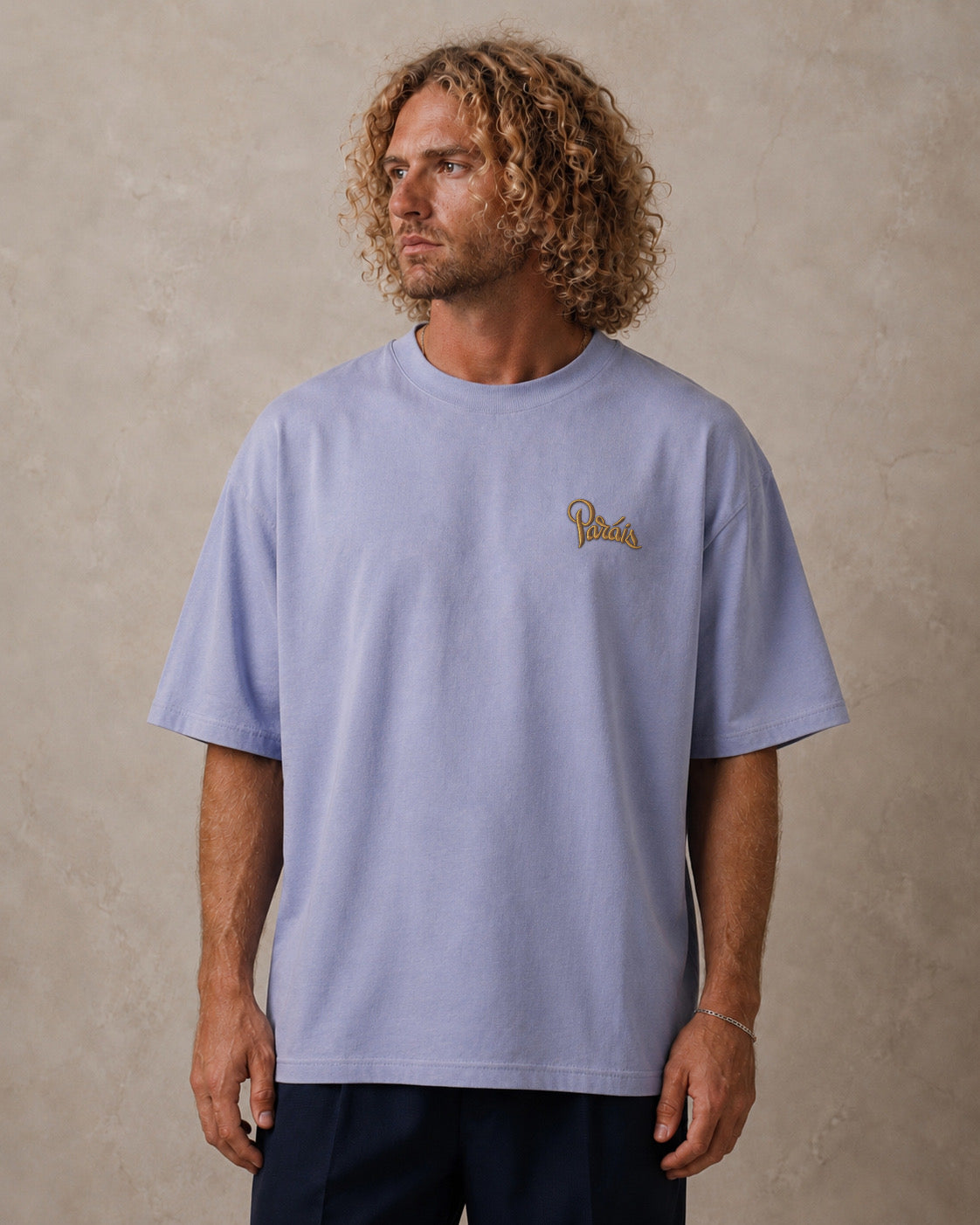 Paráis Embroidered  Oversized T-shirt Lilly