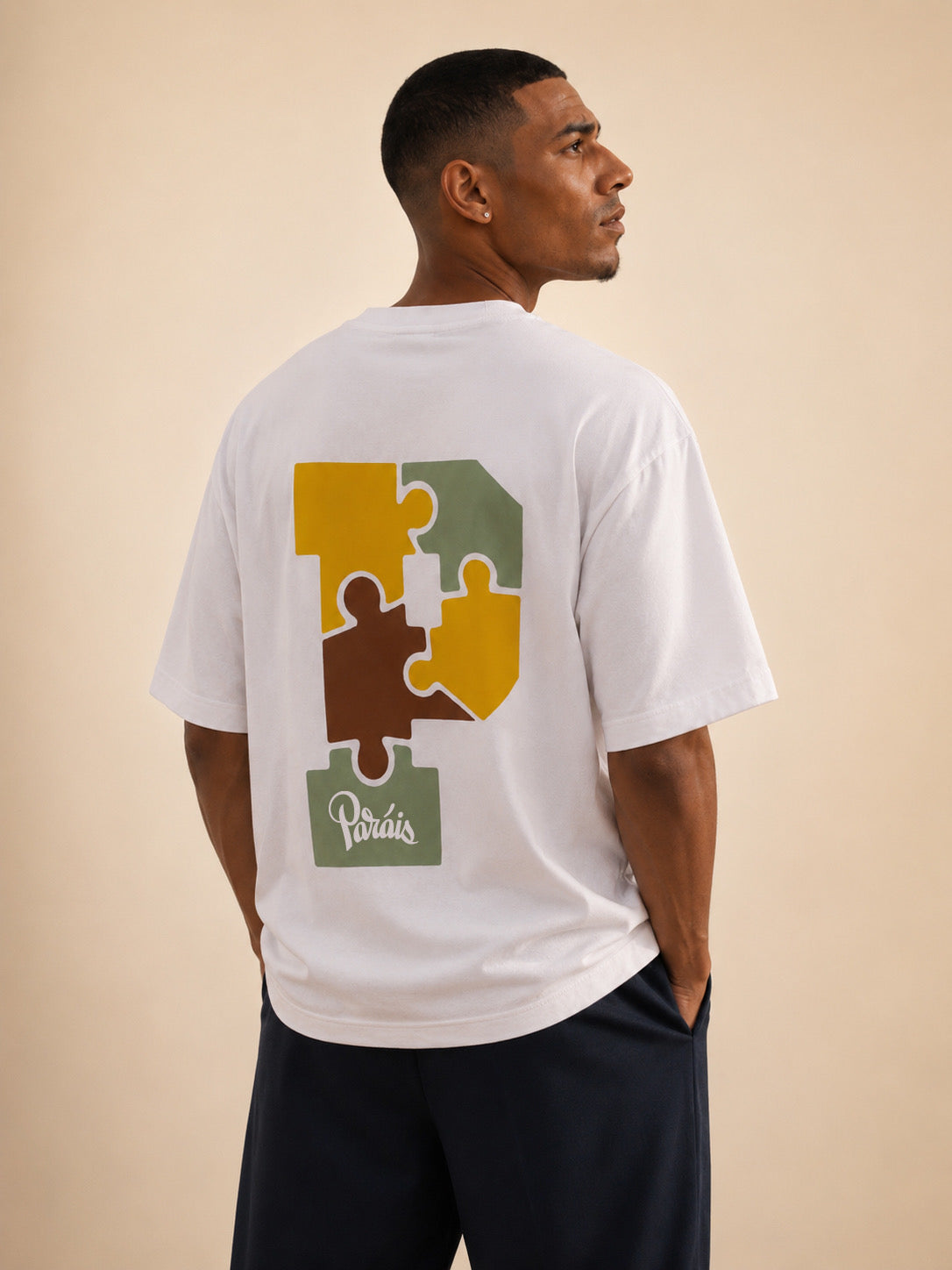 Paráis Patterns White T-shirt