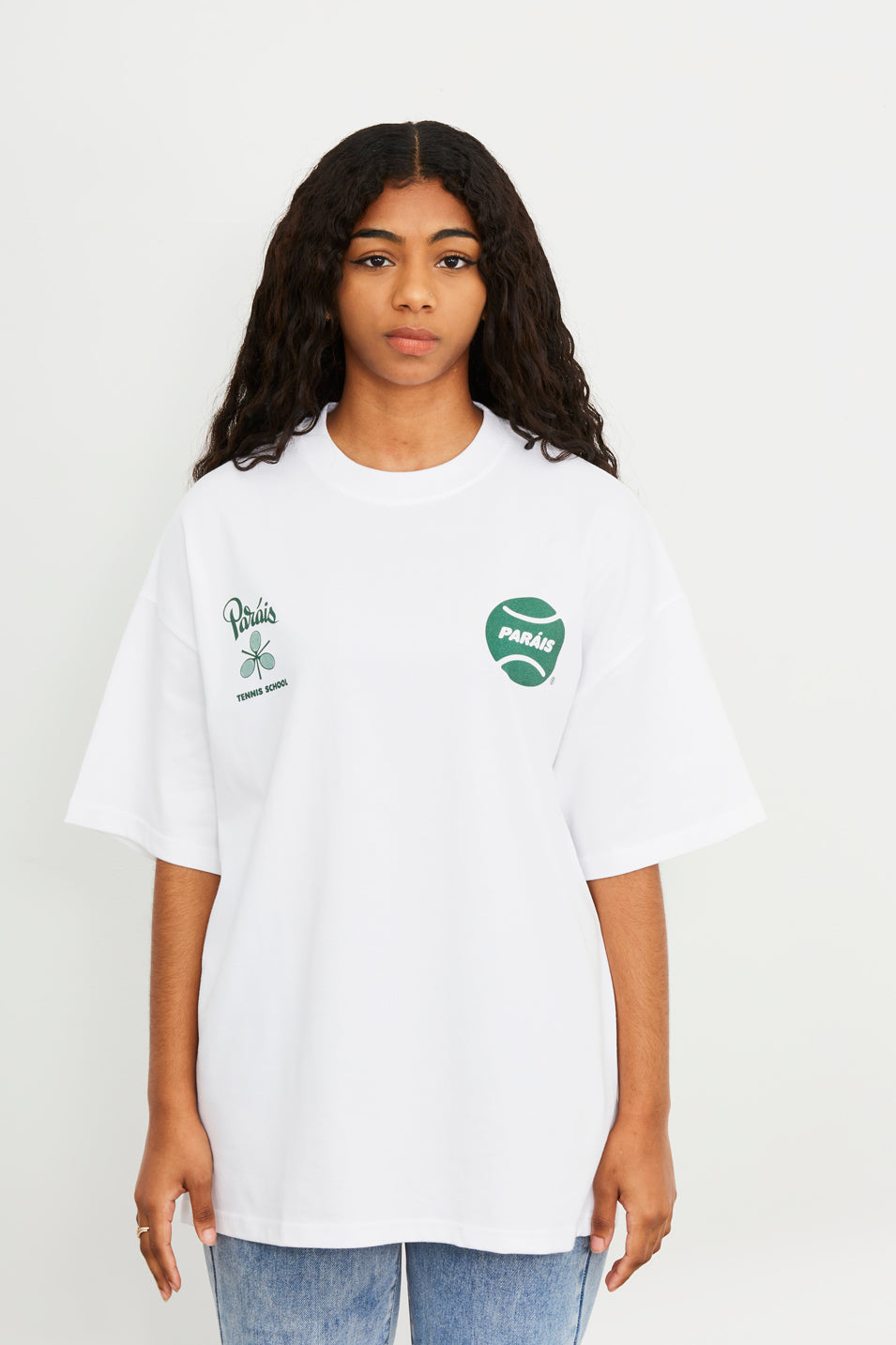 Paráis Tennis Club Tee White