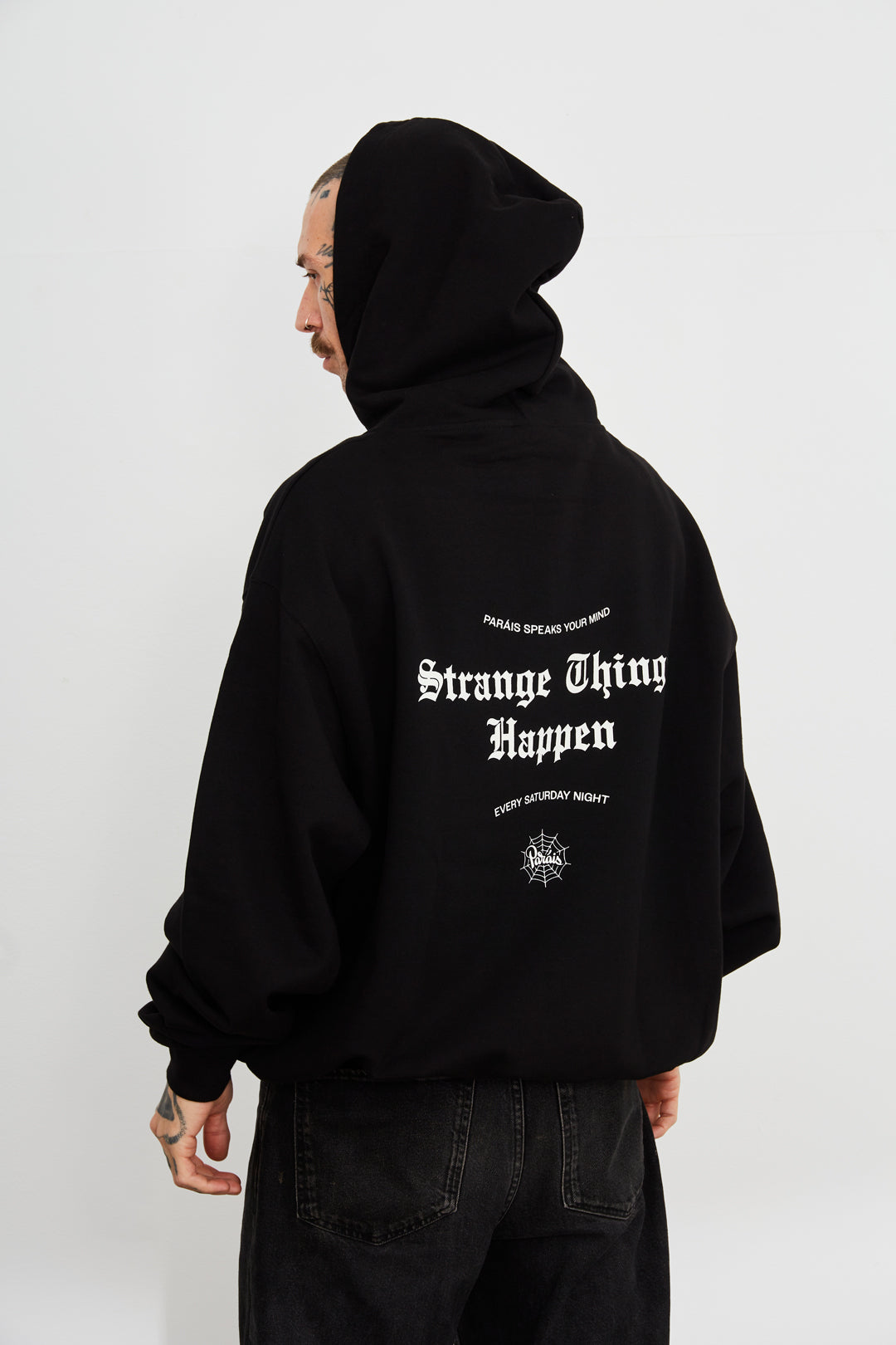 Paráis Strange Things Hoodie Black