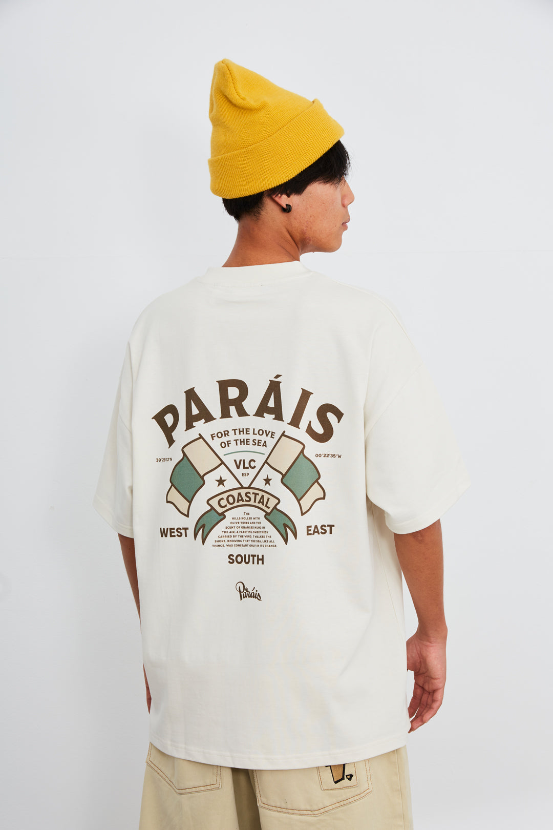 Paráis Costal Tee Off-White