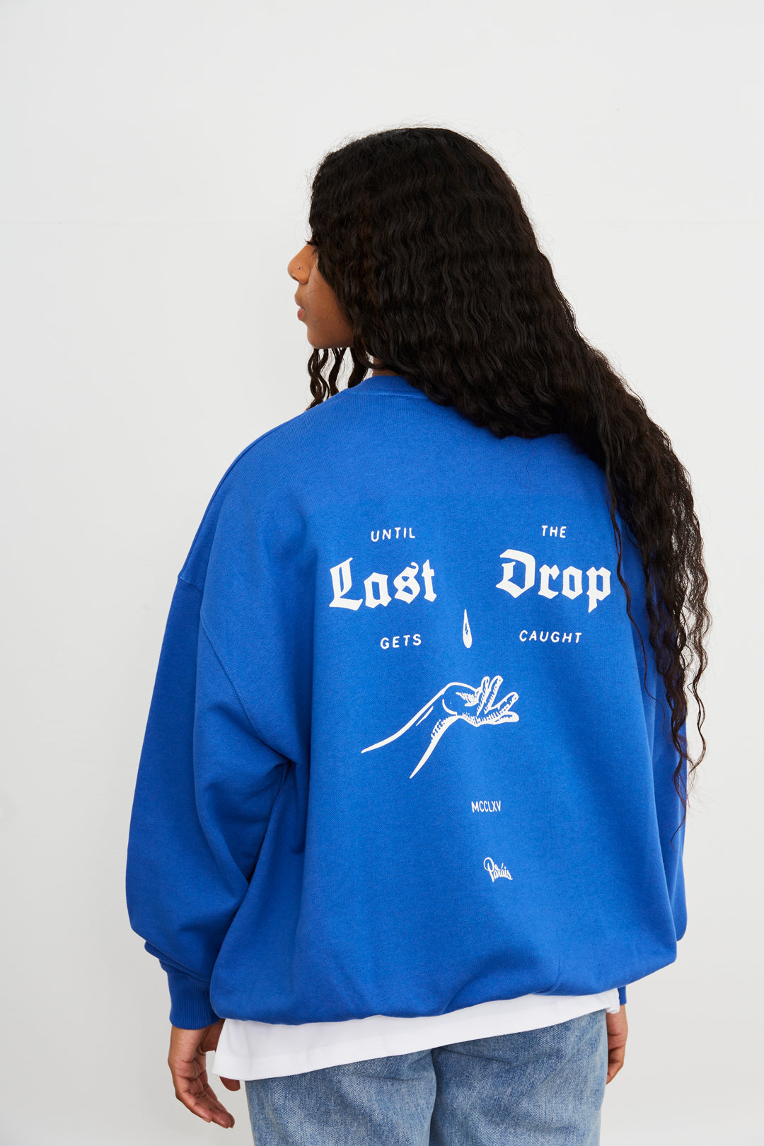 Paráis Last Drop Sweatshirt Cobalt Blue