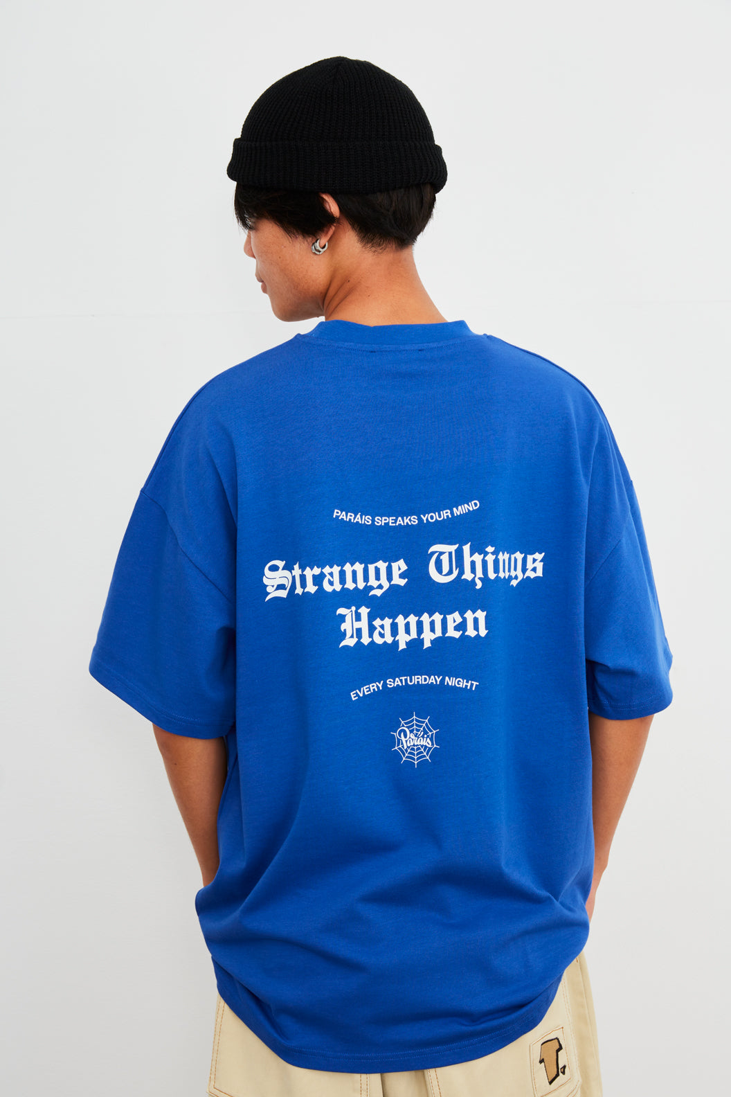 Paráis Strange Things Tee Cobalt Blue