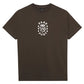 Passport Fountain Embroidery Tee Brown