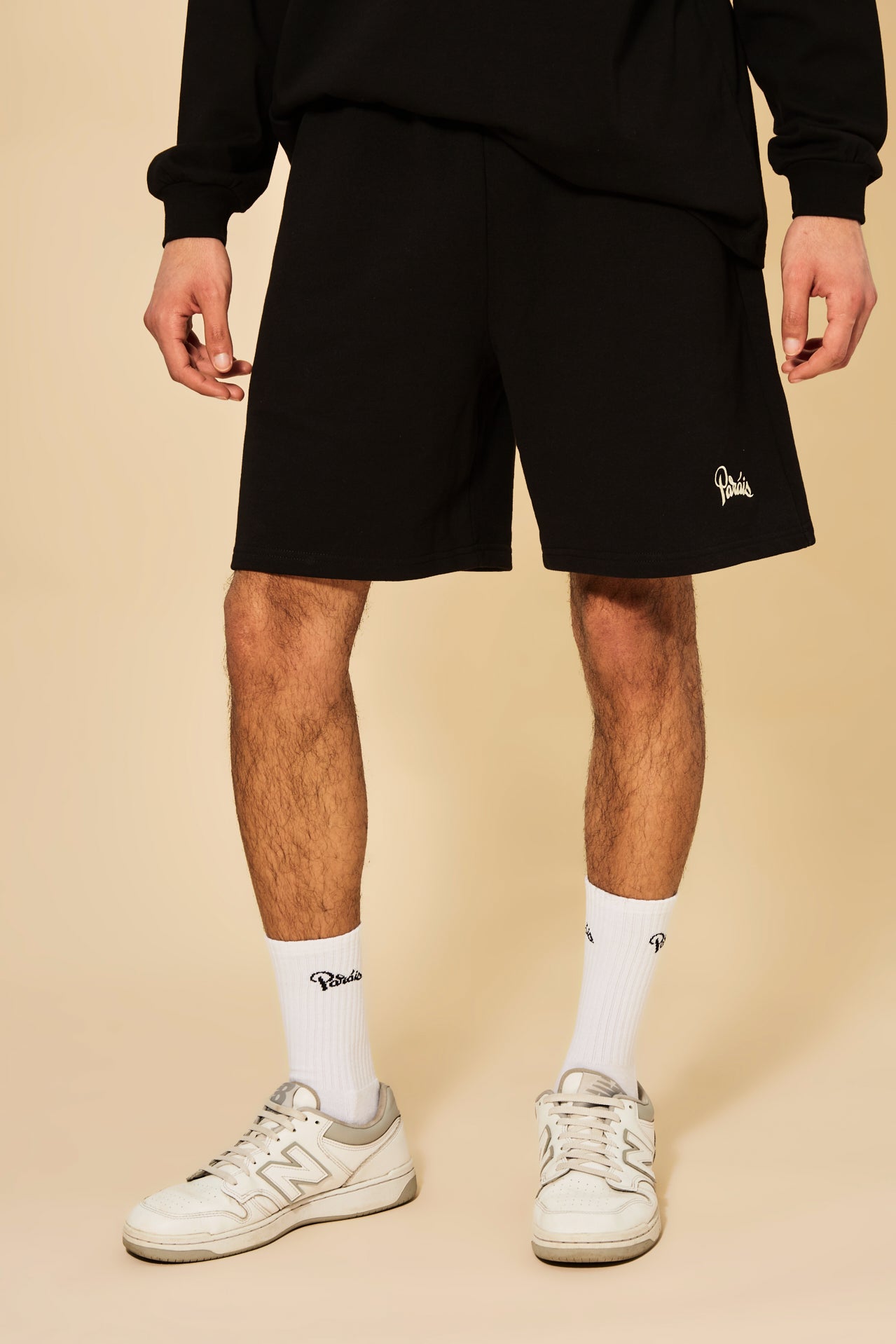Paráis Sweatshort In Black