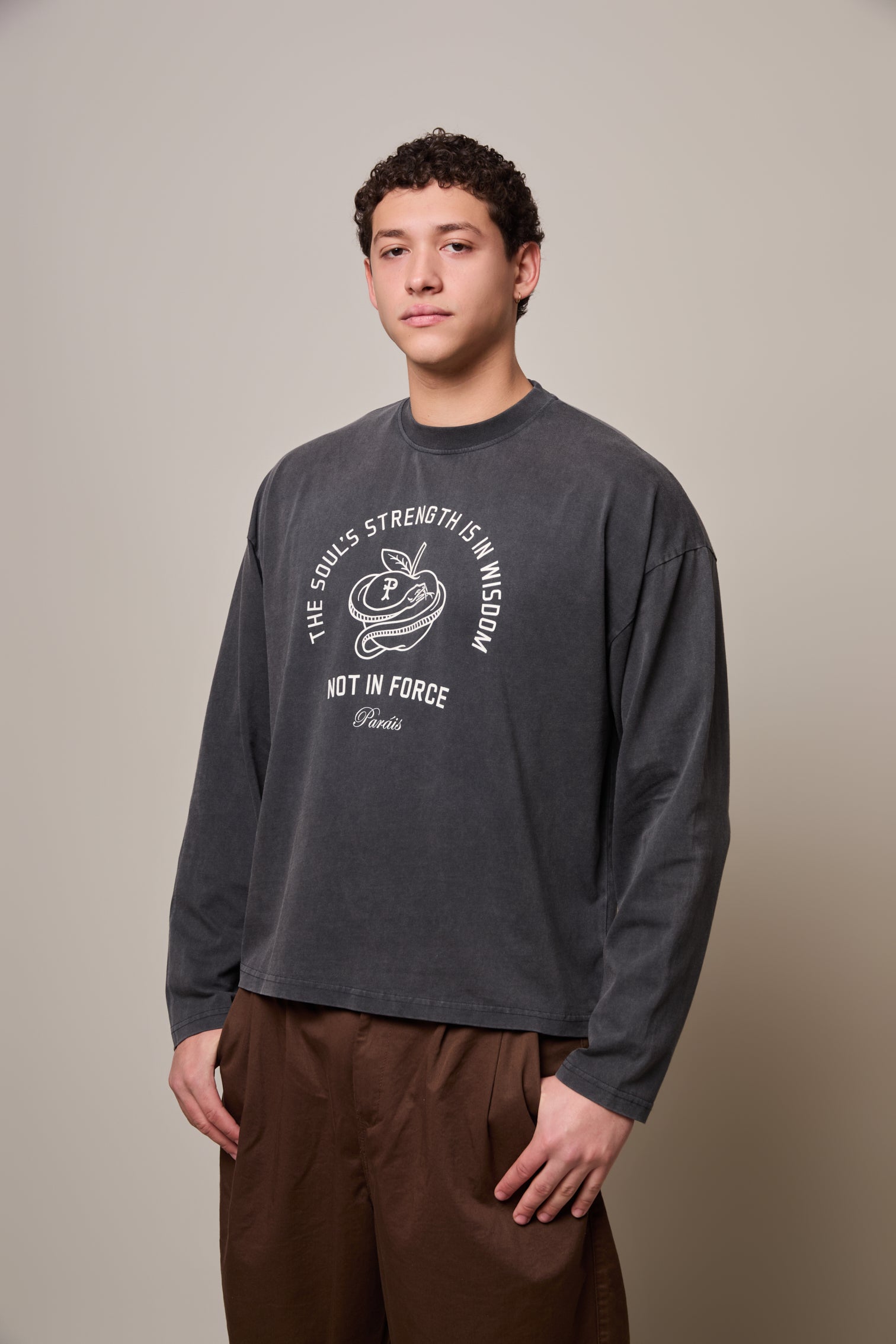 Paráis Whisperer Long Sleeve  Vintage Black