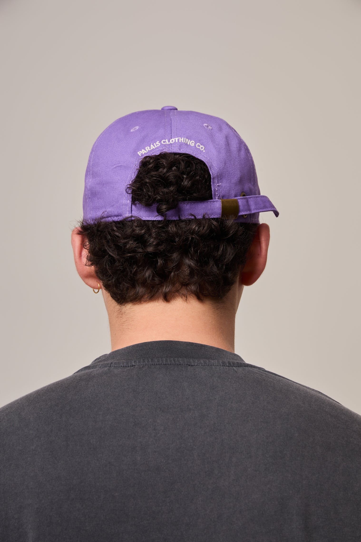 Paráis College P Unstructured Cap Lilac