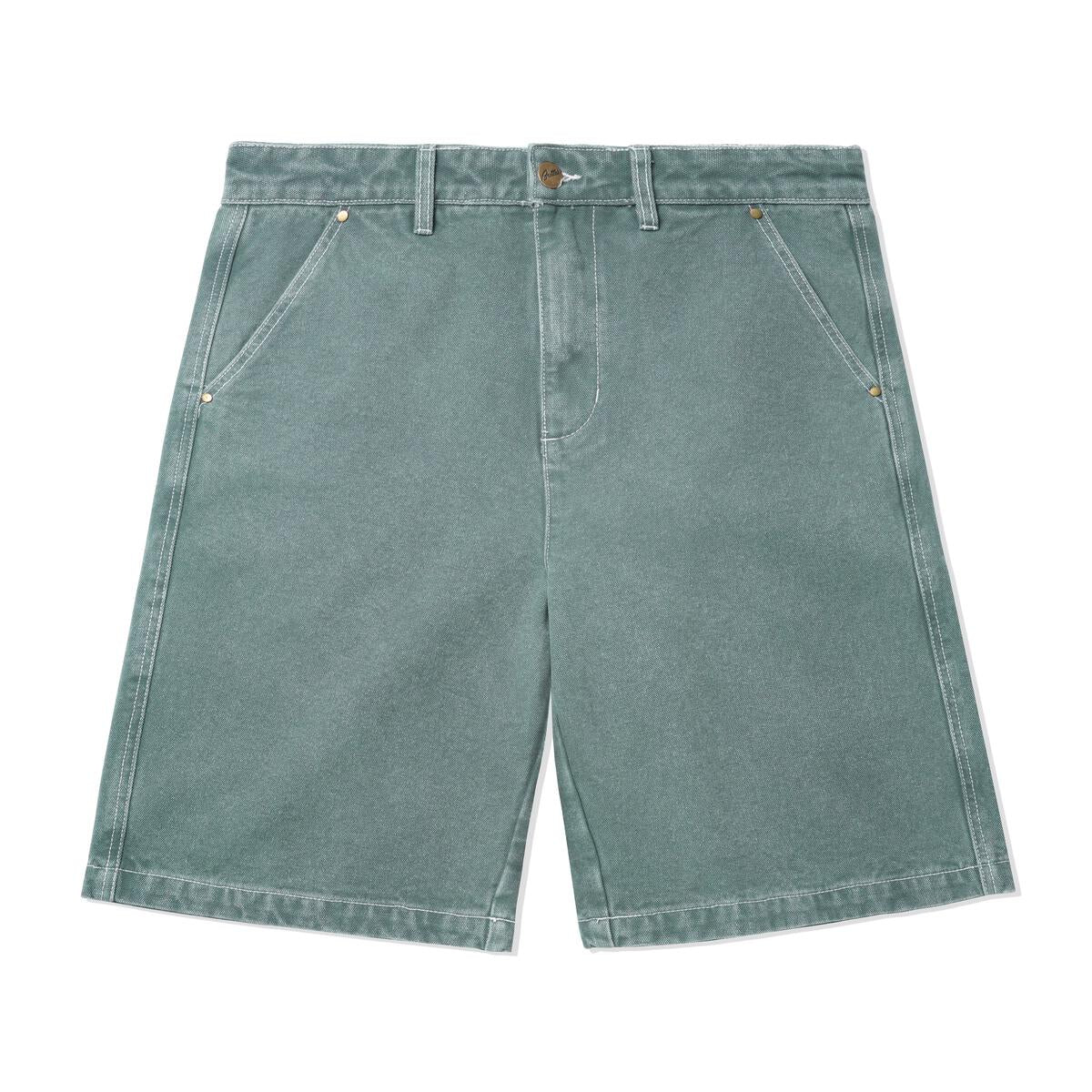 Butter Work Shorts Washed Fern