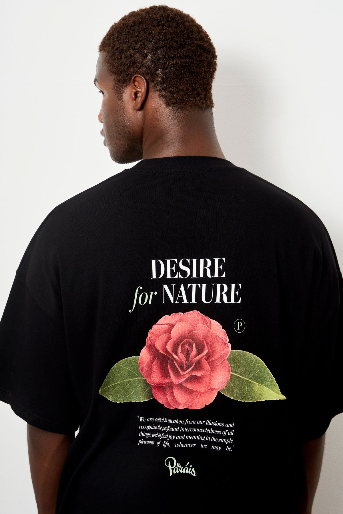 Paráis Desire For Nature Tee ( Black )