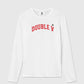 Double A By Wood Wood ,Moa Arch Longsleeve White ( Womens )