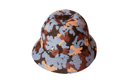Kangol Bucket Hat Camo Casual Brown