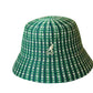 Kangol Plaid Green Bucket Hat