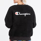 Champion Oversized Sherpa Crewneck Black ( Women’s )