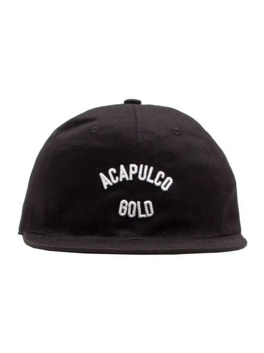 Acapulco Gold Rose 6 Pannel cap Black