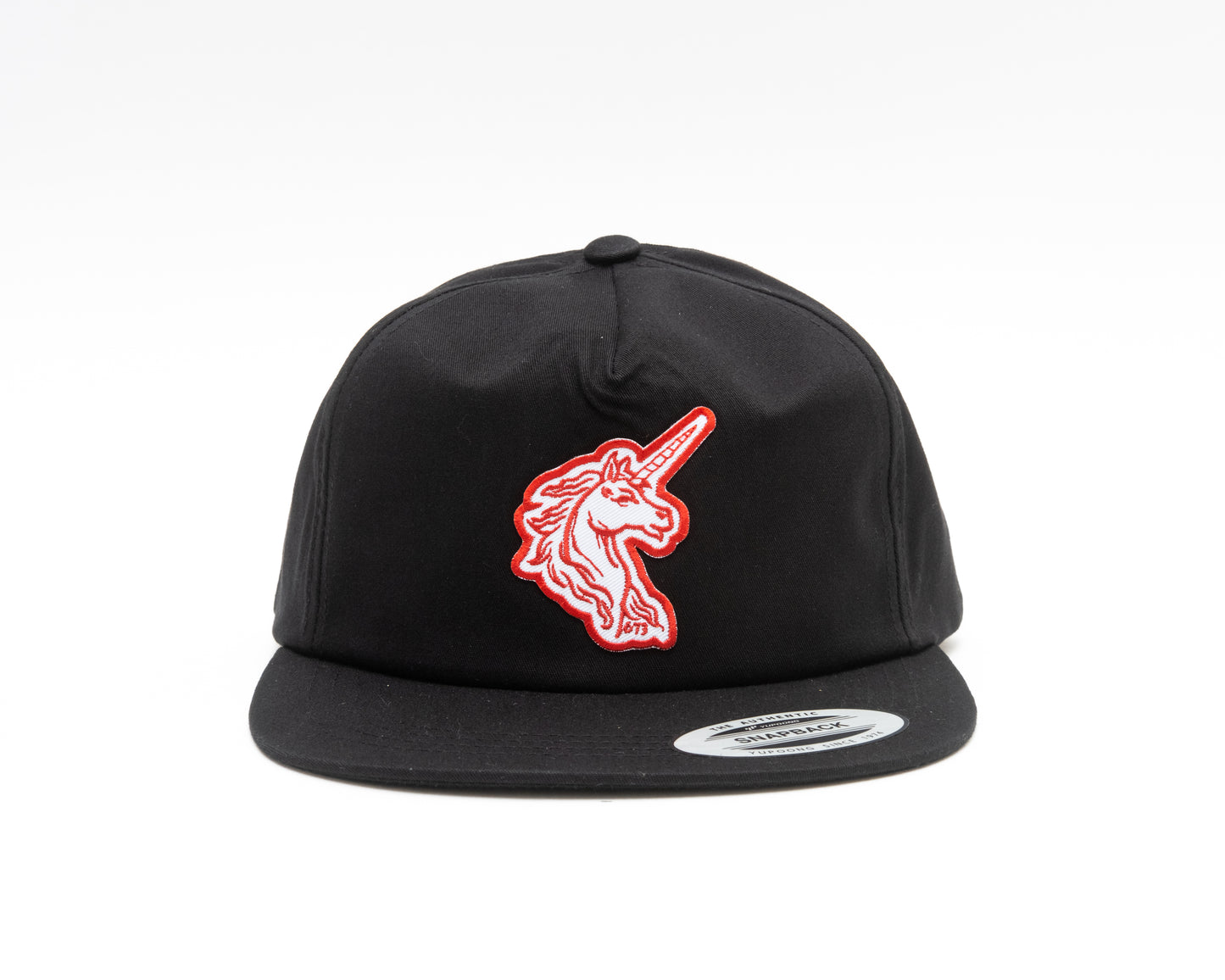 Eat Dust Unicorn 5 Panel Snapback Black