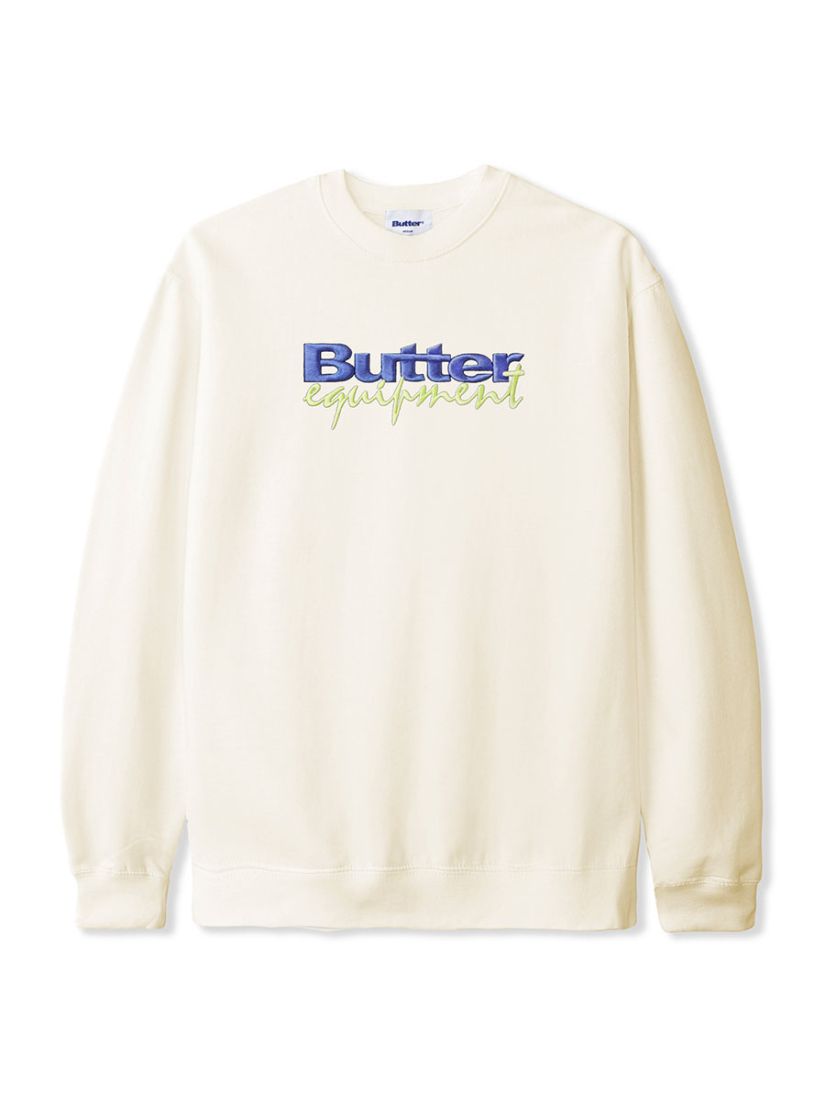 Butter Goods Equipment Sweatshirt Cream